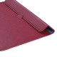 Чохол-конверт-підставка xVibe Leather PU для MacBook ноутбука планшета 13"-14.2" Wine red