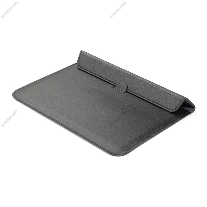 Чохол - конверт - підставка xVibe Leather PU для MacBook ноутбука планшета 13"-14.2" Black