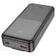 Повербанк портативний акумулятор Power bank Hoco J119A Sharp fully 22.5W 20000 mAh Black
