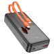 Повербанк портативний акумулятор Power bank Hoco J119A Sharp fully 22.5W 20000 mAh Black
