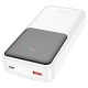 Повербанк портативний акумулятор Power Bank Hoco J119A Sharp fully 22.5W 20000 mAh White