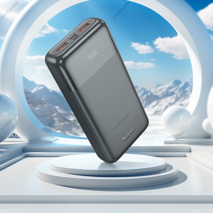 Повербанк портативний акумулятор Power bank Hoco J121A Fast fully 22.5W 20000 mAh Black