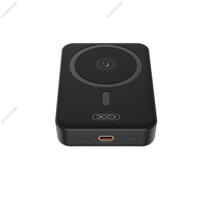 Повербанк портативний акумулятор Power bank XO PR231 MagSafe магнітний 20W 10000 mAh Black
