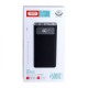 Повербанк портативний акумулятор Power bank XO PR125 digital display 50000 mAh Black