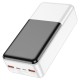 Повербанк портативний акумулятор Power Bank Hoco J108B Universe 22.5W 30000 mAh White