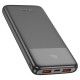 Повербанк портативний акумулятор Power bank Hoco J121 Fast 22.5W 10000 mAh Black