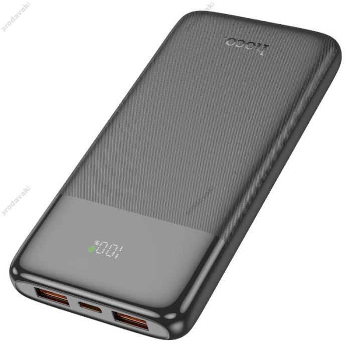 Повербанк портативний акумулятор Power bank Hoco J121 Fast 22.5W 10000 mAh Black