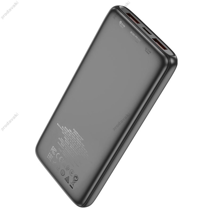Повербанк портативний акумулятор Power bank Hoco J121 Fast 22.5W 10000 mAh Black