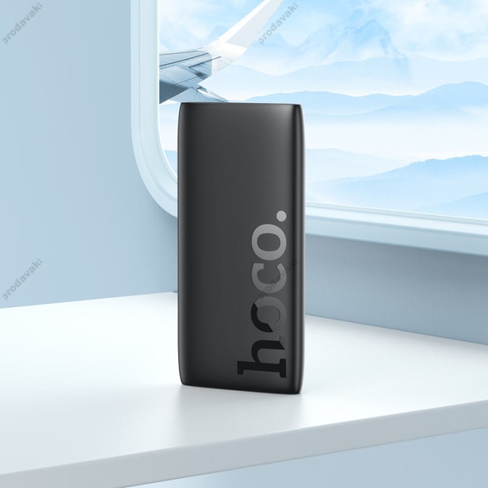 Повербанк портативний акумулятор Power bank Hoco J122 Respect 22.5W 10000 mAh Black