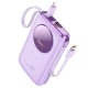 Повербанк портативний акумулятор Power Bank Hoco Q19 Lucky 30W 10000 mAh Purple