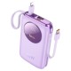 Повербанк портативний акумулятор Power Bank Hoco Q19 Lucky 30W 10000 mAh Purple