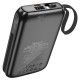 Повербанк портативний акумулятор Power bank Hoco Q19 Lucky 30W 10000 mAh Black