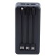 Повербанк портативний акумулятор Power bank XO PR164 30000 mAh Black