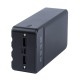 Повербанк портативний акумулятор Power bank XO PR164 30000 mAh Black