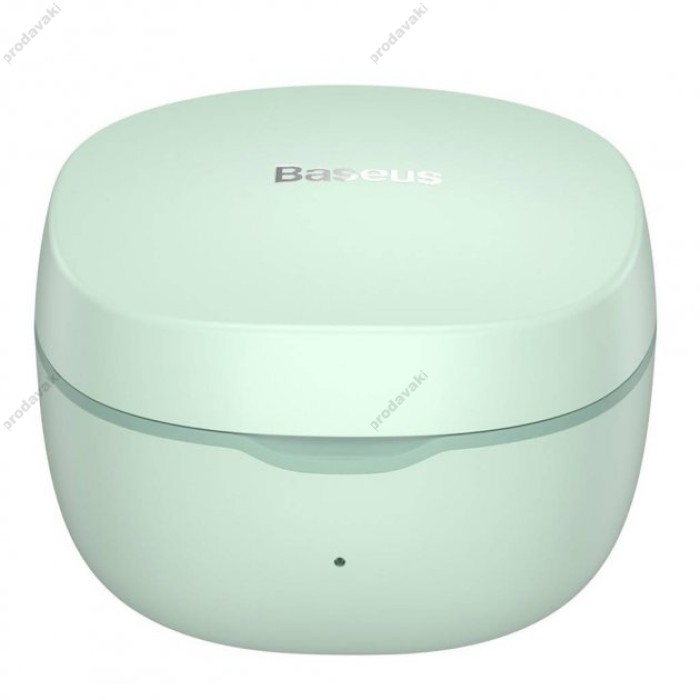 Бездротові Bluetooth навушники Baseus WM01 Encok True Wireless Earphones BT 5.3 Green NGTW370006