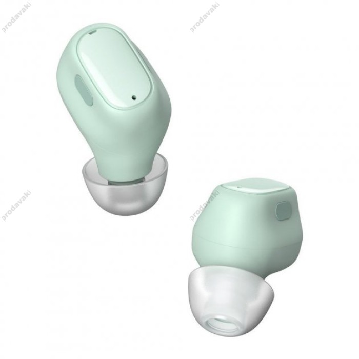 Бездротові Bluetooth навушники Baseus WM01 Encok True Wireless Earphones BT 5.3 Green NGTW370006