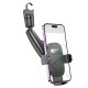 Автомобільний тримач Hoco H17 Waves rearview mirror Car holder Black