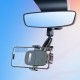 Автомобільний тримач Hoco H17 Waves rearview mirror Car holder Black