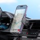Автомобільний тримач Hoco H26 Rock push-type car holder (air outlet) Black