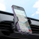 Автомобільний тримач Hoco H26 Rock push-type car holder (air outlet) Black