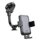 Автомобільний тримач Hoco H27 Rock push-type car holder (center console) Black