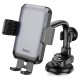 Автомобільний тримач Hoco H27 Rock push-type car holder (center console) Black