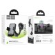 Автомобільний тримач Hoco H27 Rock push-type car holder (center console) Black