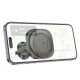 Автомобільний тримач Hoco H28 Rainbow ring magnetic car holder (air outlet) Black