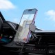 Автомобільний тримач із бездротовою зарядкою Hoco HW9 Climber smart wireless charging car holder 15W Black