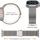 Ремінець Titanium Milanese Loop для ремінця Apple Watch 42mm / 44mm / 45mm / 49mm Silver