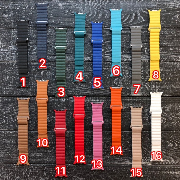Ремінці Apple Watch Leather Loop Magnet 42mm / 44mm / 45mm 2