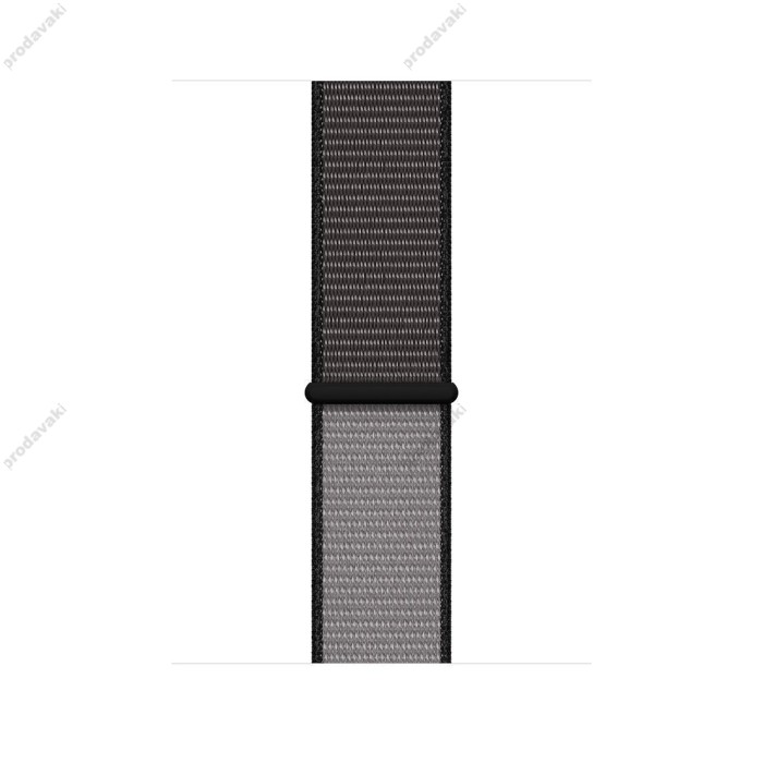 Ремінець для Apple Watch 38mm/40mm/41mm Nylon Sport Loop Anchor Gray