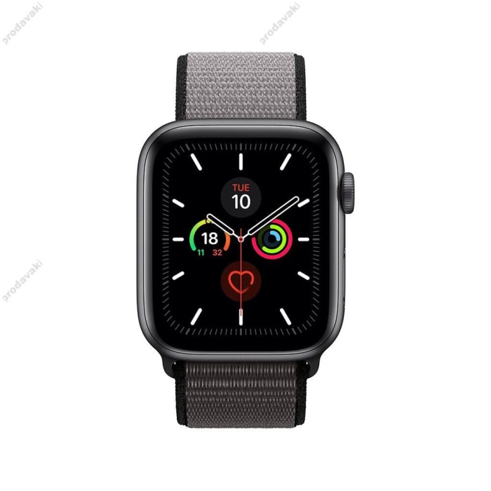 Ремінець для Apple Watch 38mm/40mm/41mm Nylon Sport Loop Anchor Gray