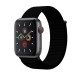 Ремінець для Apple Watch 38mm/40mm/41mm Nylon Sport Loop Black
