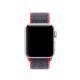Ремінець для Apple Watch 38mm/40mm/41mm Nylon Sport Loop Black Coral