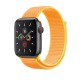 Ремінець для Apple Watch 38mm/40mm/41mm Nylon Sport Loop Canary Yellow