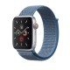 Ремінець для Apple Watch 38mm/40mm/41mm Nylon Sport Loop Cape Cod Blue