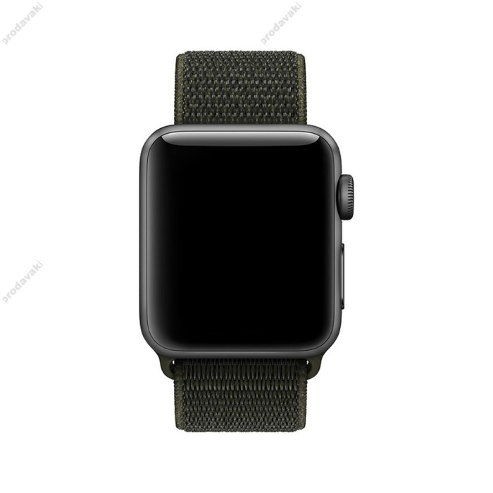 Ремінець для Apple Watch 38mm/40mm/41mm Nylon Sport Loop Cargo Khaki