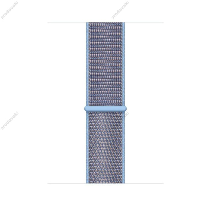 Ремінець для Apple Watch 38mm/40mm/41mm Nylon Sport Loop Cerulean
