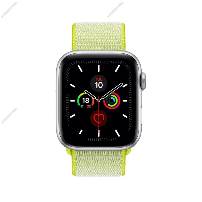 Ремінець для Apple Watch 38mm/40mm/41mm Nylon Sport Loop Flash