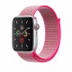 Ремінець для Apple Watch 38mm/40mm/41mm Nylon Sport Loop Hot Pink