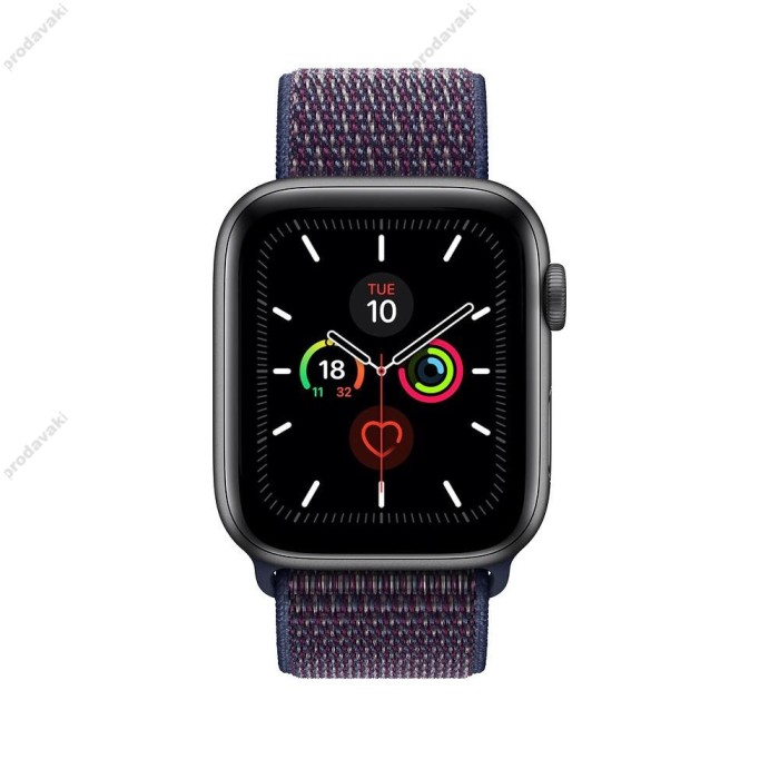 Ремінець для Apple Watch 38mm/40mm/41mm Nylon Sport Loop Indigo