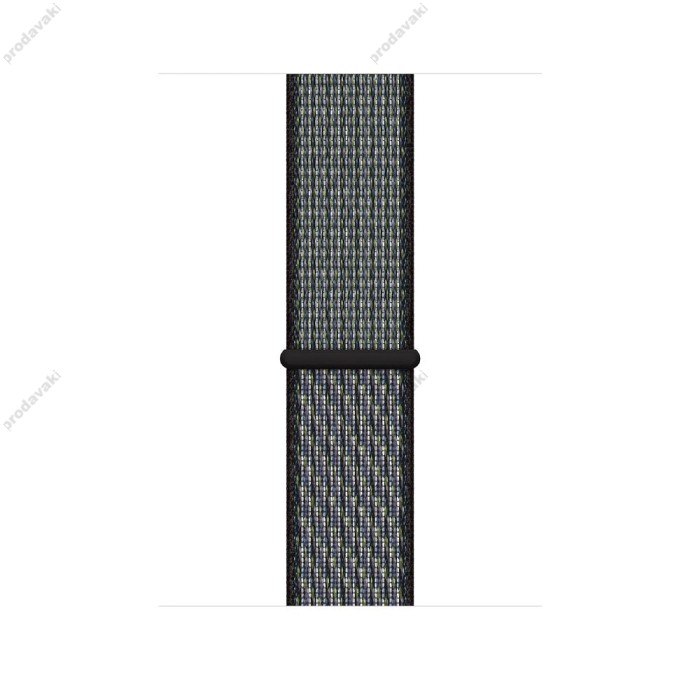 Ремінець для Apple Watch 38mm/40mm/41mm Nylon Sport Loop Indigo black