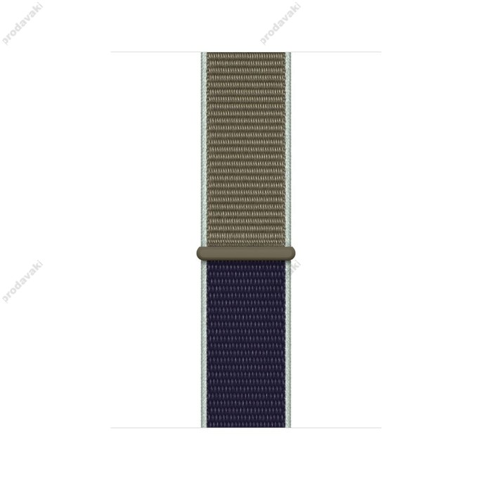 Ремінець для Apple Watch 38mm/40mm/41mm Nylon Sport Loop Khaki