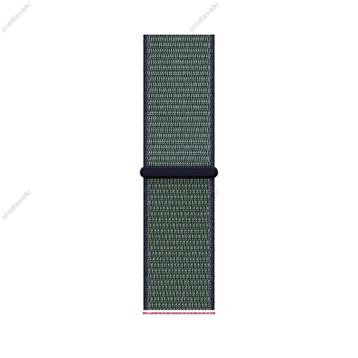 Ремінець для Apple Watch 38mm/40mm/41mm Nylon Sport Loop Midnight fog