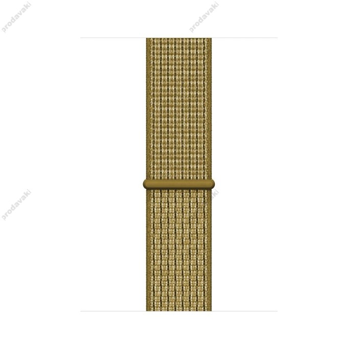 Ремінець для Apple Watch 38mm/40mm/41mm Nylon Sport Loop Olive Green
