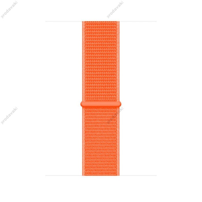 Ремінець для Apple Watch 38mm/40mm/41mm Nylon Sport Loop Spicy Orange