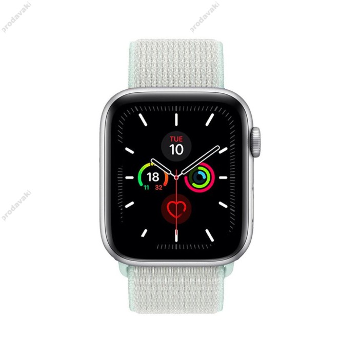 Ремінець для Apple Watch 38mm/40mm/41mm Nylon Sport Loop Teal Tint