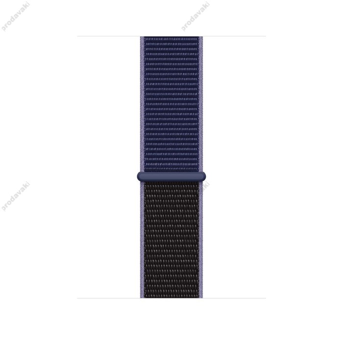 Ремінець для Apple Watch 38mm/40mm/41mm Nylon Sport Loop blue black