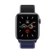 Ремінець для Apple Watch 38mm/40mm/41mm Nylon Sport Loop blue black